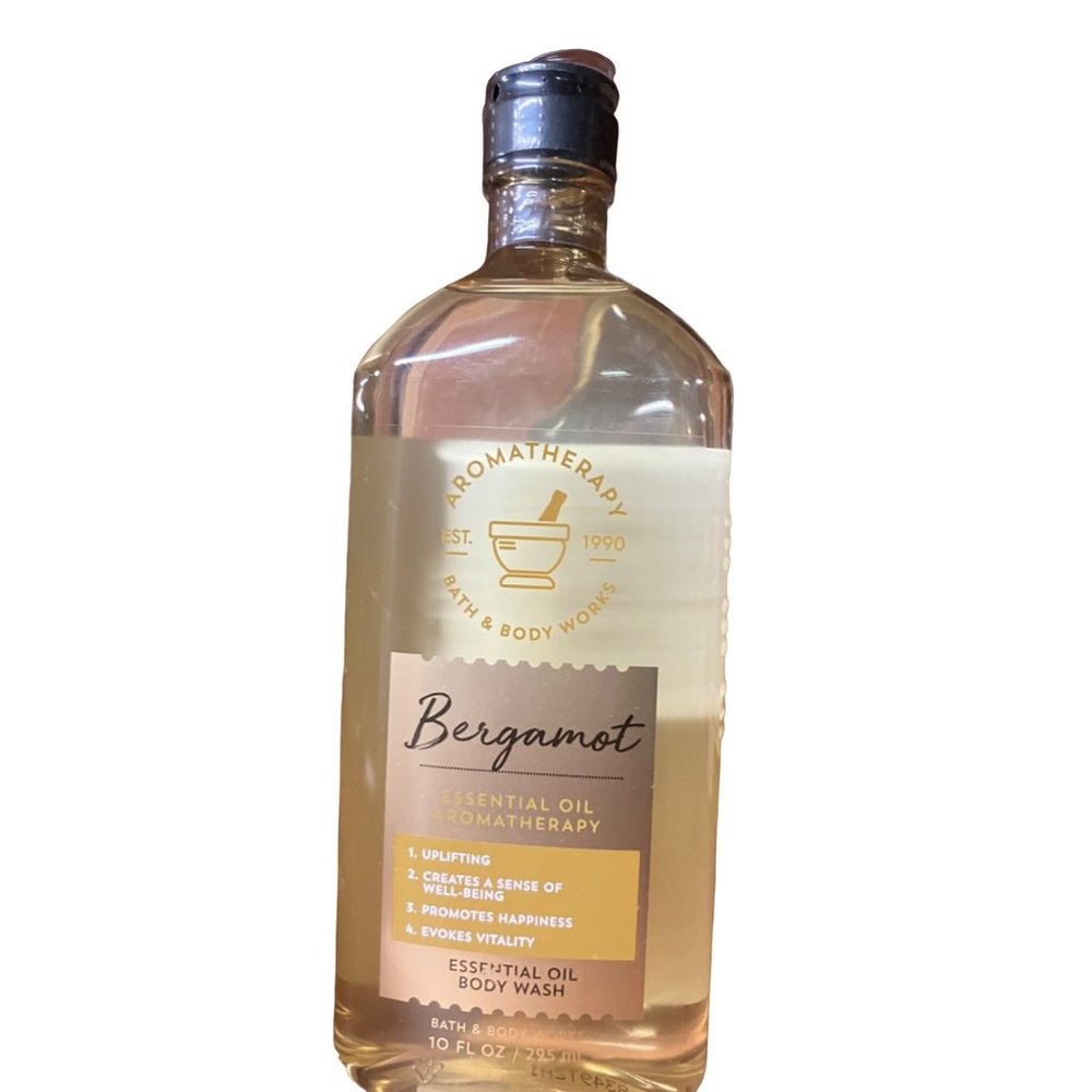 BERGAMOT BODY WASH Bath & Body Works 10 Ounce Liquid  Unopened NEW